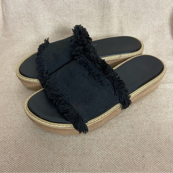 Tony Bianco Ebony Platform Sandals Black - Picture 5 of 8